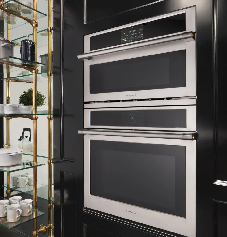 Monogram ZSB9132NSS Monogram 30" Smart Five In One Wall Oven With 120V Advantium? Technology