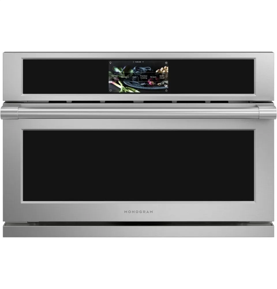 Monogram ZSB9132NSS Monogram 30" Smart Five In One Wall Oven With 120V Advantium? Technology