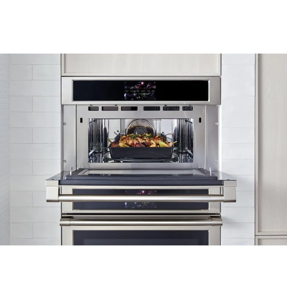 Monogram ZSB9132NSS Monogram 30" Smart Five In One Wall Oven With 120V Advantium? Technology