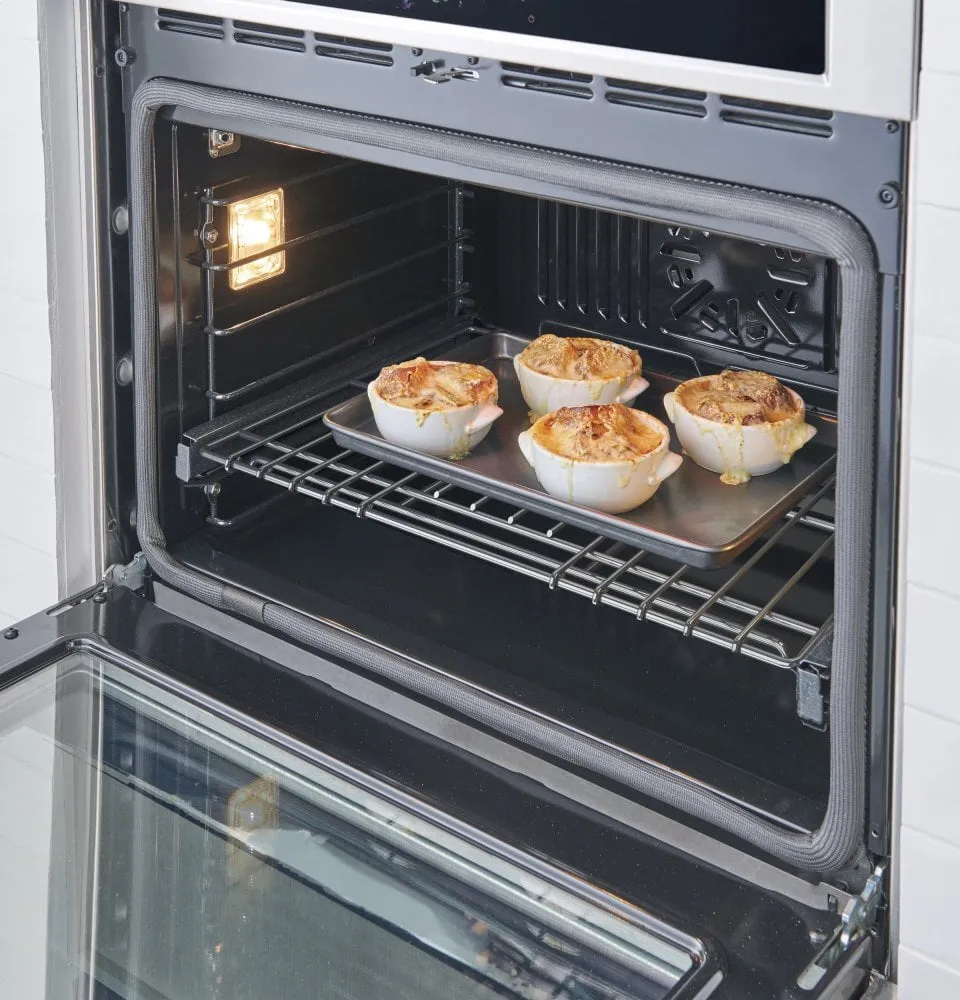 Monogram ZTS90DPSNSS Monogram 30" Smart Electric Convection Single Wall Oven Statement Collection