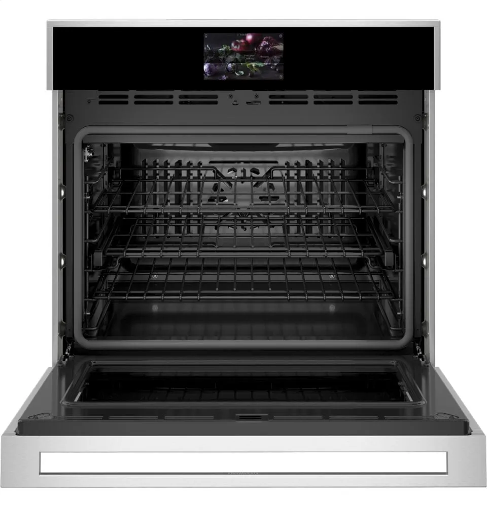 Monogram ZTS90DSSNSS Monogram 30" Smart Electric Convection Single Wall Oven Minimalist Collection
