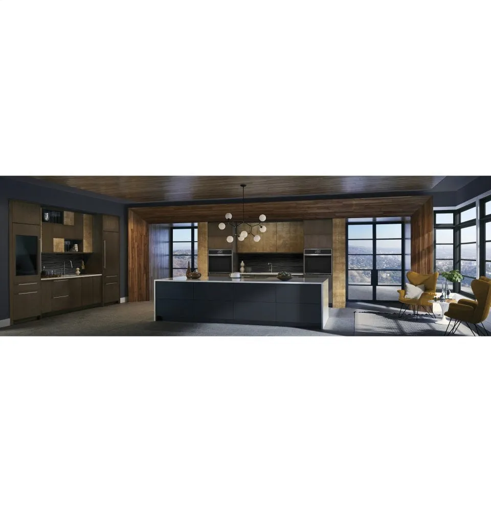 Monogram ZTS90DSSNSS Monogram 30" Smart Electric Convection Single Wall Oven Minimalist Collection