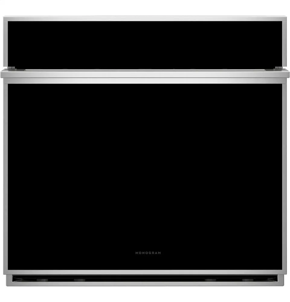 Monogram ZTS90DSSNSS Monogram 30" Smart Electric Convection Single Wall Oven Minimalist Collection
