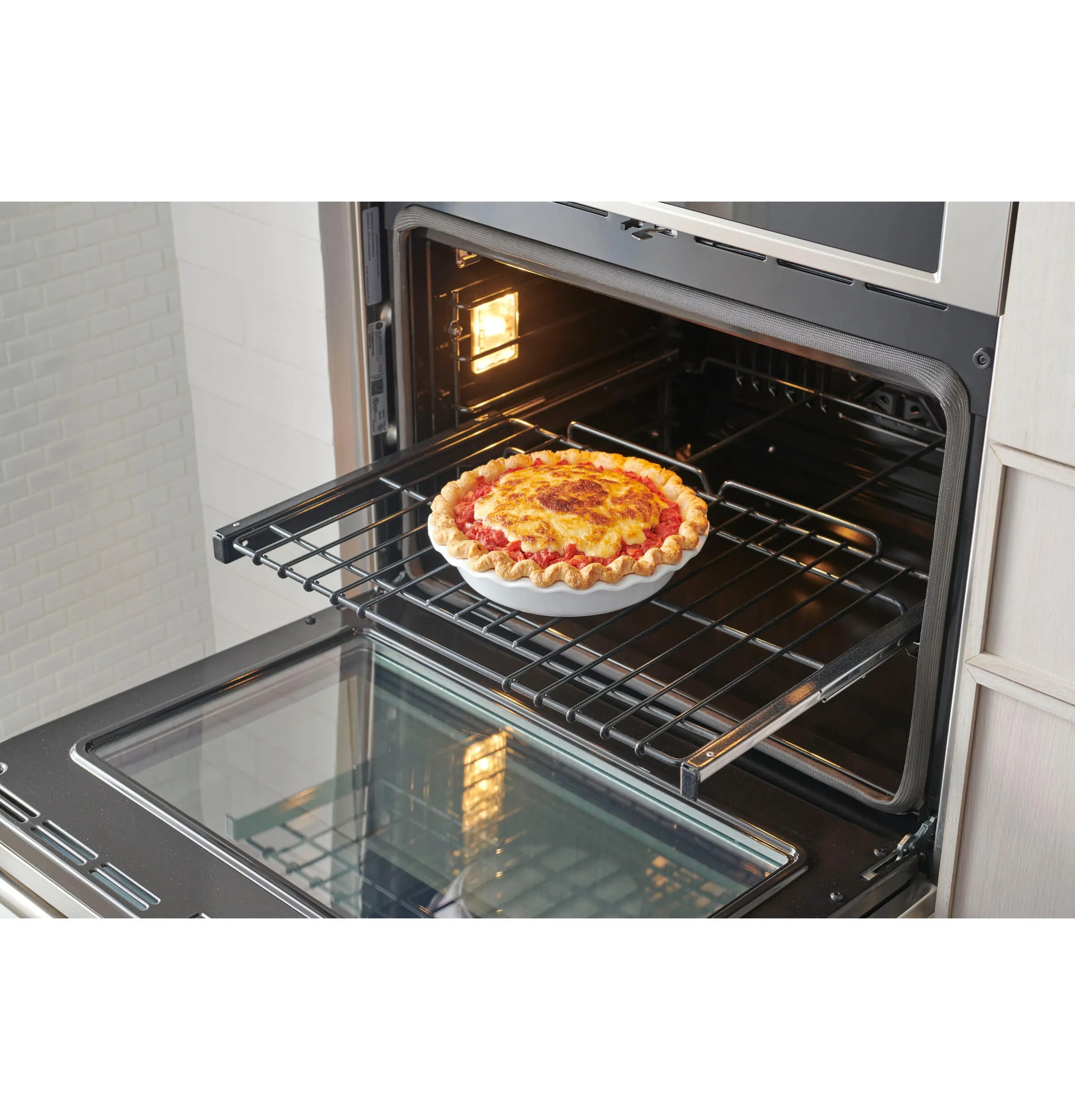 Monogram ZTSX1DPSNSS Monogram 30" Smart Electric Convection Single Wall Oven Statement Collection