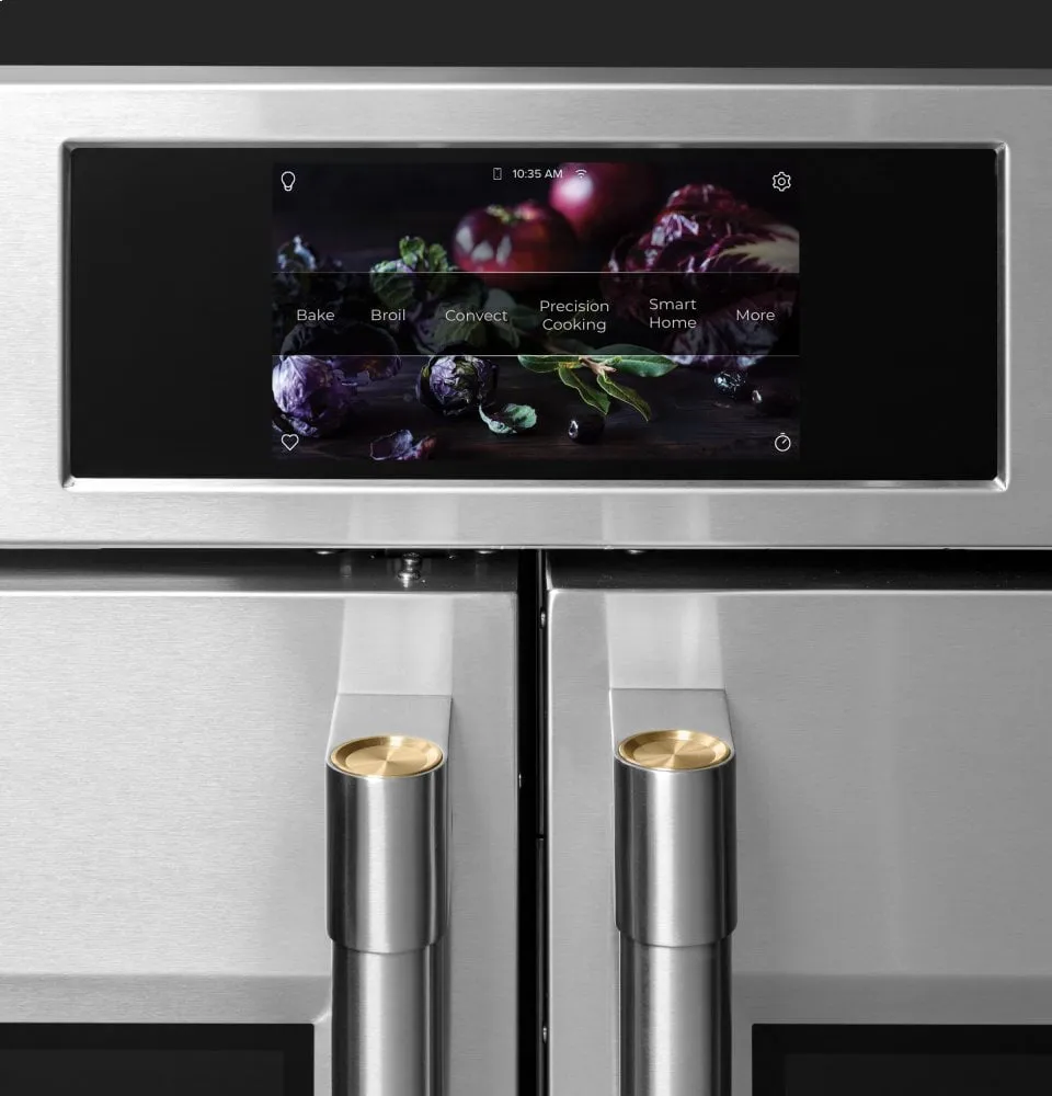 Monogram ZTSX1FPSNSS Monogram 30" Smart French-Door Electric Convection Single Wall Oven Statement Collection