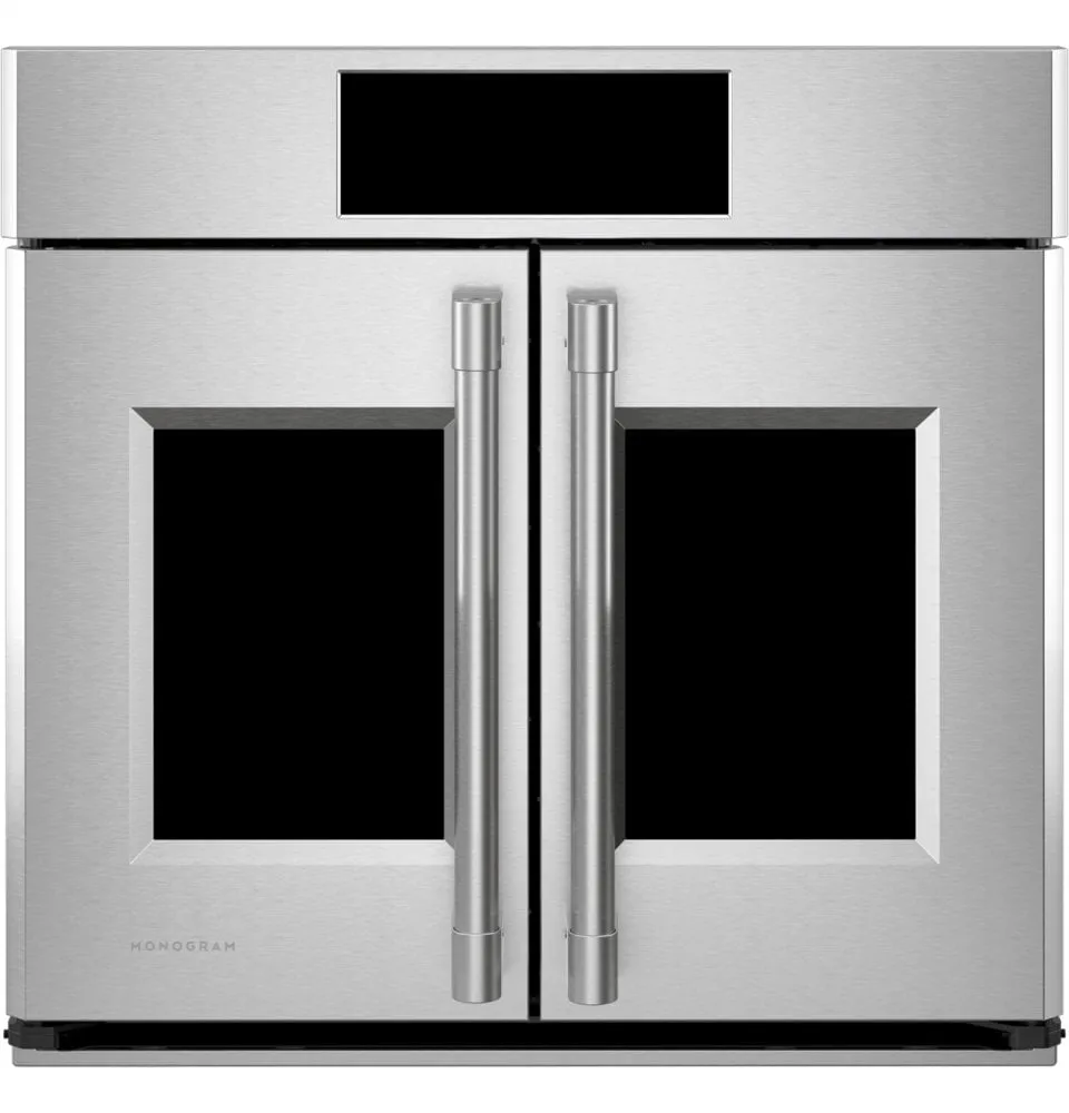 Monogram ZTSX1FPSNSS Monogram 30" Smart French-Door Electric Convection Single Wall Oven Statement Collection