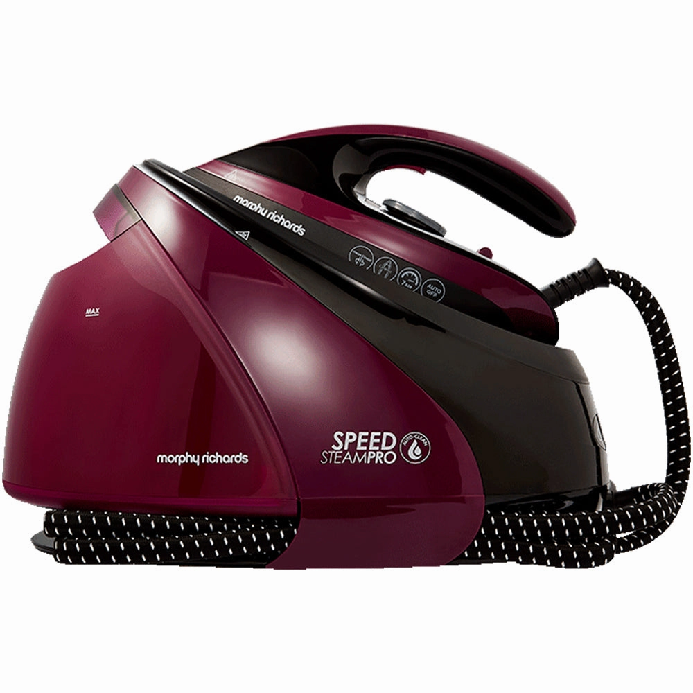 Morphy Richards 332102 Speed Steam Pro Steam Generator Iron Autoclean Purple Weekend Flash Offer Price Drop Today