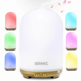 Duronic Essential Oil Diffuser Ad11, 100Ml Electric Aroma Diffuser Compact Ultrasonic Aromatherapy Diffusers For Home Office Bedroom Spa With 7 Led Lights Oil Scented Humidifier For Relaxation Sleep Best Deal Online Hot Discount Deal