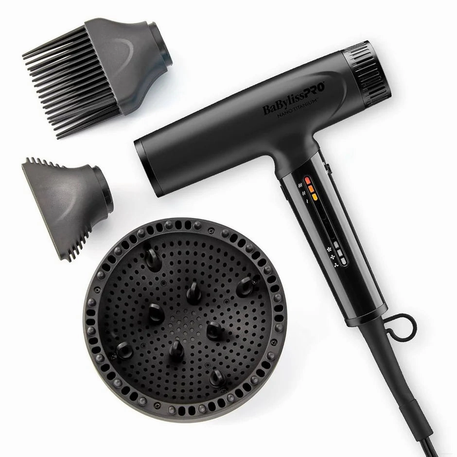 Babylisspro Nano Titanium Matte Black Light Ionic High-Speed Dryer Daily Special Offer