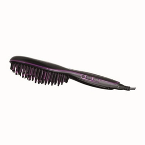 Sptech Hairbrush, Ceramic Surrounded Bristle Brush, Temperature Up To 230, Black Shop Today Save