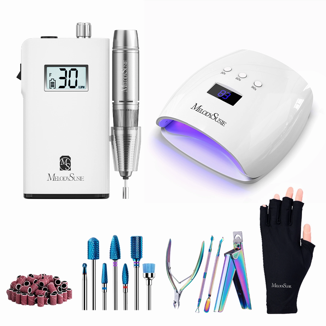 Nail Drill Full Set - Student Manicure Kit 1 Instant Deal Today Best Price Today