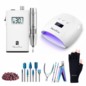 Nail Drill Full Set - Student Manicure Kit 1 Instant Deal Today Best Price Today