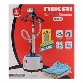Shop Today Save Nikai Garment Steamer With Ironing Board, 1800W, Ngs666Ab 220V