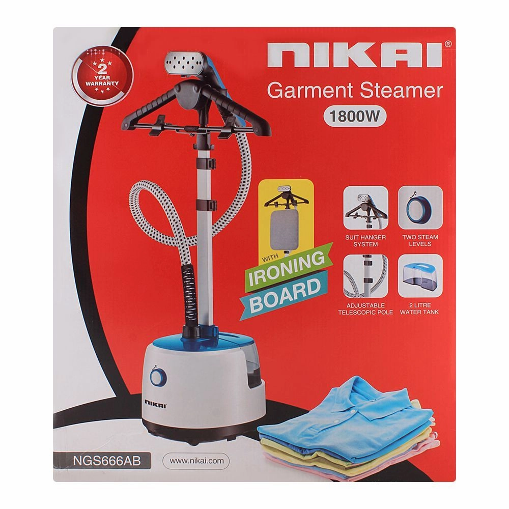 Shop Today Save Nikai Garment Steamer With Ironing Board, 1800W, Ngs666Ab 220V