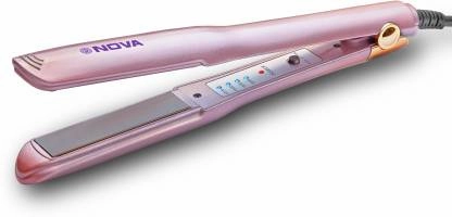 Nova 2 In 1 Straight And Curl Nhs 906 Hair Straightener  (Pink) MustHave Deal Today Only Steal