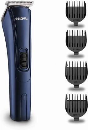 Hot Pick of the Day Todays Hot Pick Nova Nht 1039/05 Usb Trimmer 45 Min Runtime 5 Length Settings  (Blue)