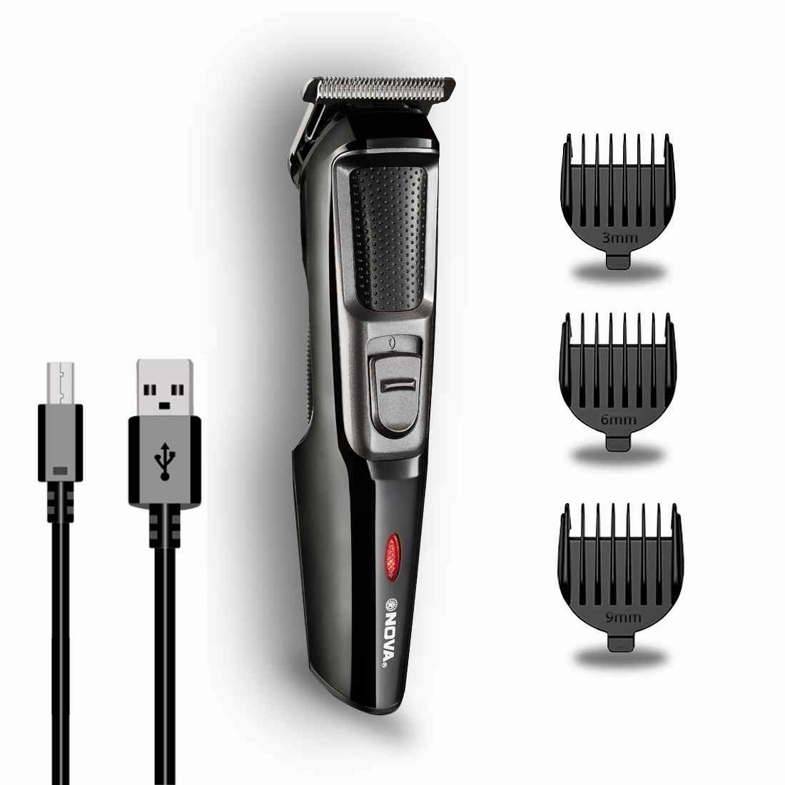 MustHave Gift Ideas Nova Nht 1074 Usb Runtime: 30 Min Trimmer For Men