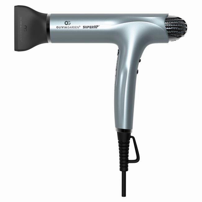 Olivia Garden Superhp High Performance Professional Hair Dryer (Super Blue) Dont Miss Out Exclusive Online Offer
