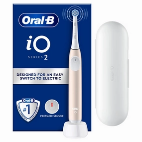 Oral-B Io2 Pink Electric Toothbrush   Travel Case Best Seller Discount Price Drop Today