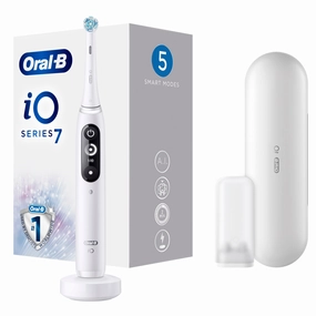 Oral-B Io7 White Alabaster Electric T/B Special Online Offer