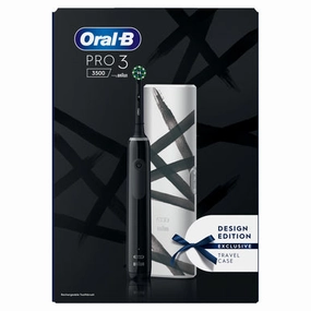 Flash Offer Today Oral-B Pro 3 3500 Black Striking With Travel Case