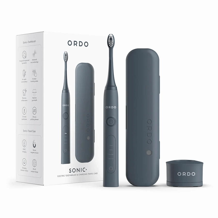 Shop Save Big Instant Deal Today Ordo Sonic  Electric Toothbrush And Charging Travel Case Charcoal Grey