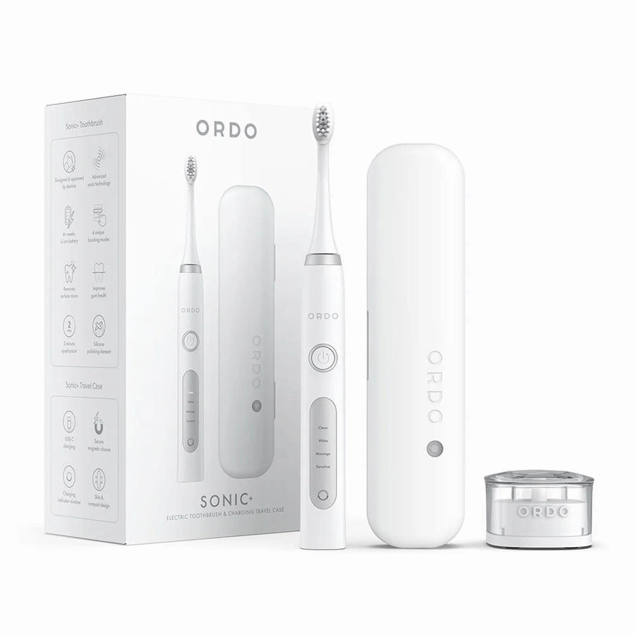 Ordo Sonic  Electric Toothbrush And Charging Travel Case White Shop Today Save