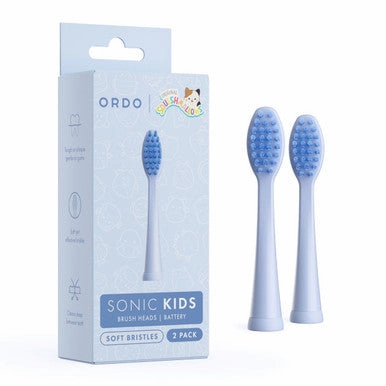 Ordo Sonic Kids Battery Brush Heads - Squishmallows Samir Instant Hot Deal Big Savings Alert