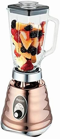 Shop Grab Offer Oster 4128 Copper 3-Speed Chrome Retro Blender With 5-Cup Glass Jar, 220-Volt (Not For Usa - European Cord)