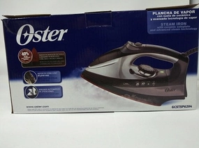 Oster Gcstsp6204-053  Black Steam Iron 220 Volts (Not For Usa - European Cord) Sweet Deal Inside