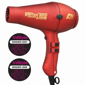 Parlux 3200 Ceramic & Ionic Dryer 1900W - Red Shop the Best Deals