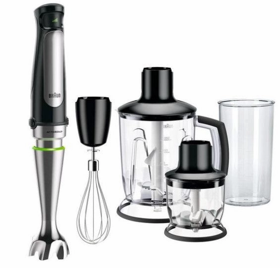 Save More Now Braun Multiquick 7 Mq7045X Hand Blender - Black 220V