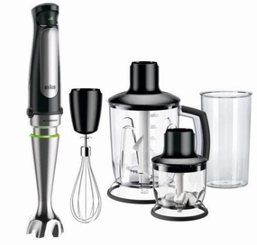 Save More Now Braun Multiquick 7 Mq7045X Hand Blender - Black 220V