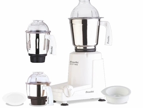 Exclusive Hot Pick Preethi Eco Twin 3 Jars Mixer Grinder, 550-Watt For Usa & Canada