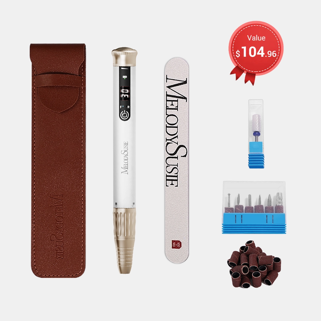 Sp1(Sm220E)-Cordless & Stepless Speed Rechargeable Nail Drill 30000 Rpm (Dust-Free Kit) Limited Stock Alert