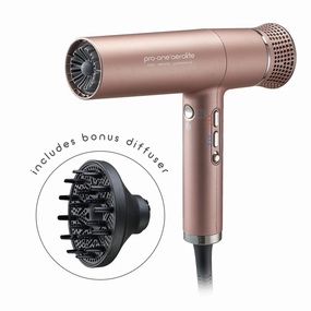 Limited Stock Offer Pro-One Aerolite Hairdryer - Gold