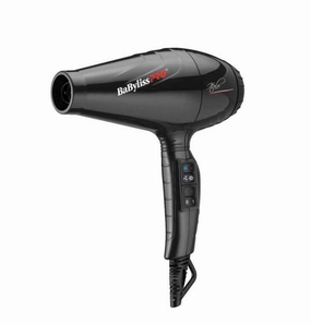 Professional Pro Black Star Hairstyling Dryer 220V 2000W - Babyliss Grab It Fast