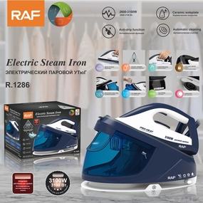 Sale Ending Soon Limited Offer Alert Raf Electric Steam Iron, 2400Watts, Blue