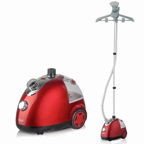 Instant Deal Today Todays Mega Savings Raf Garment Steamer, 1700Watts, Red
