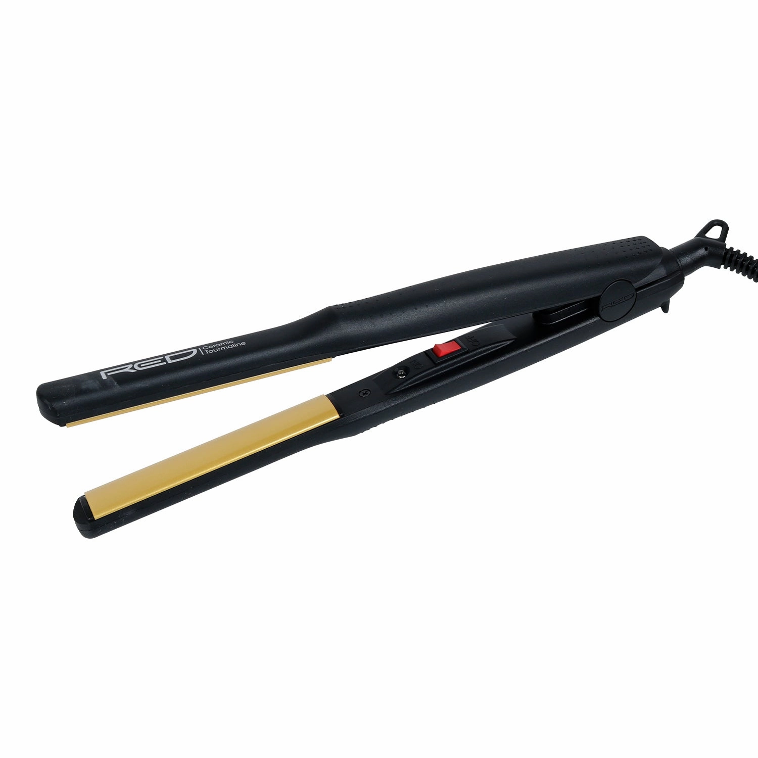 Last Chance Steal Mega Savings Now Red By Kiss Ceramic Tourmaline Flat Iron