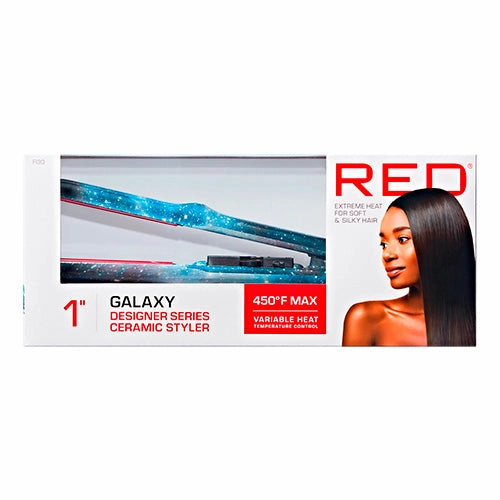 Trending Hot Picks Red By Kiss Designer Series Ceramic Flat Iron 1"