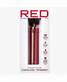 Red By Kiss  Precision Blade Cordless Trimmer Ct12 Clearance Blowout Special Steal Event
