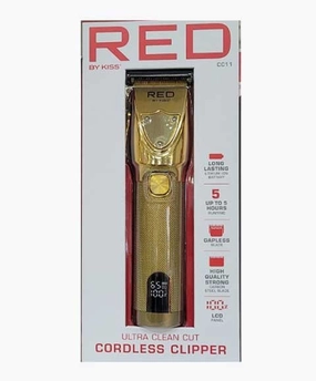 Todays Hot Pick Clearance Event Alert Red By Kiss  Ultra Clean Cut Cordless Clipper Cc11