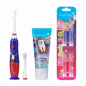 Unmissable Deal Today Rocket Kidzsonic? Kids Electric Toothbrush Gift Set