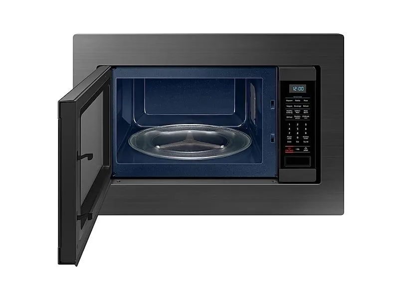 Samsung MS19M8020TG 1.9 Cu. Ft. Countertop Microwave For Built-In Application In Fingerprint Resistant Black Stainless Steel