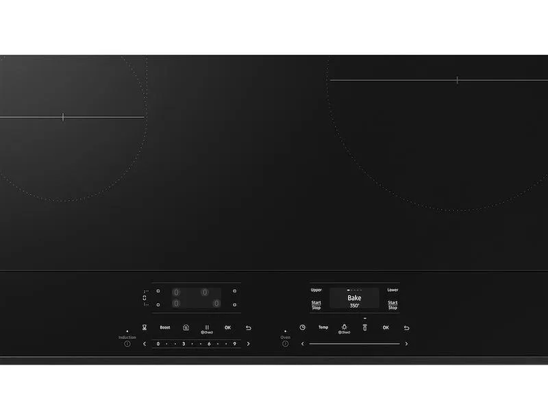 Samsung NSI6DG9550SR Bespoke Smart Slide-In Induction Range 6.3 Cu. Ft. With Flex Duo&#8482; & Ambient Edge Lighting&#8482; In Stainless Steel