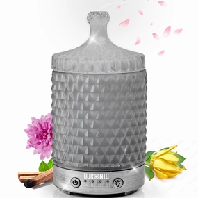 Hot Offer Frenzy Duronic Aromatherapy Diffuser Ad33 100Ml Electric Aroma Diffuser Compact Essential Oil Diffuser For Home Office Bedroom Spa With 7 Led Lights Oil Scented Humidifier For Relaxation Sleep