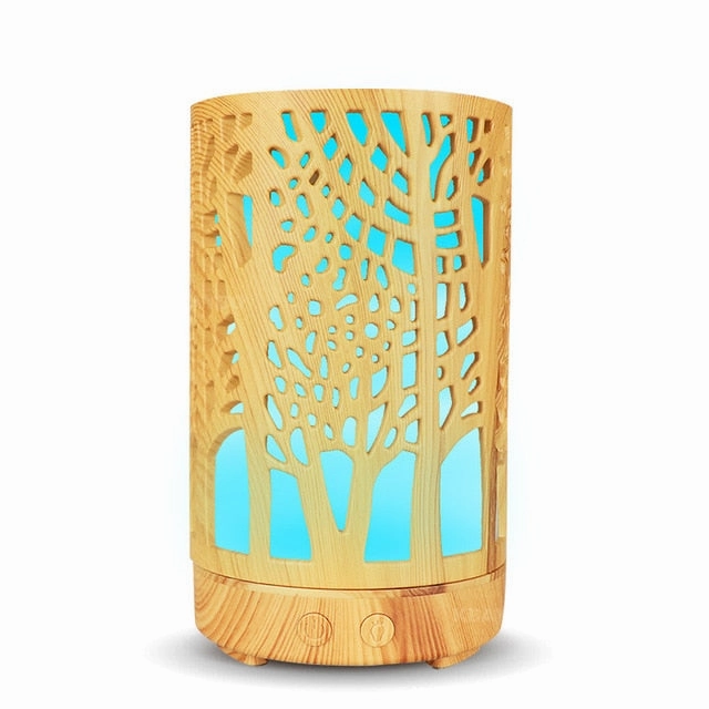 100Ml Air Humidifier Essential Oil Aroma Diffuser 7 Colors Led Night Light Price Drop Frenzy