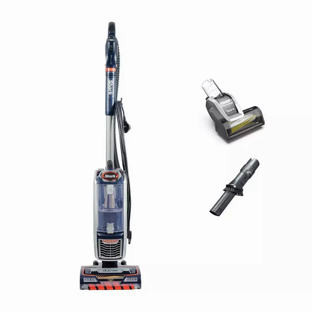 Shark Nz801Ukt Anti Hair Wrap Upright Vacuum Cleaner With Powered Lift-Away Truepet Deep Navy And Orange Clearance Gift Sale Event