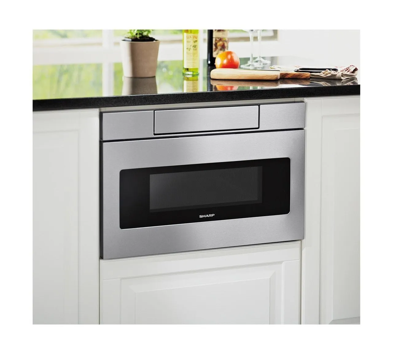 Sharp SMD2470ASY 24 In. 1.2 Cu. Ft. 950W Sharp Stainless Steel Microwave Drawer Oven